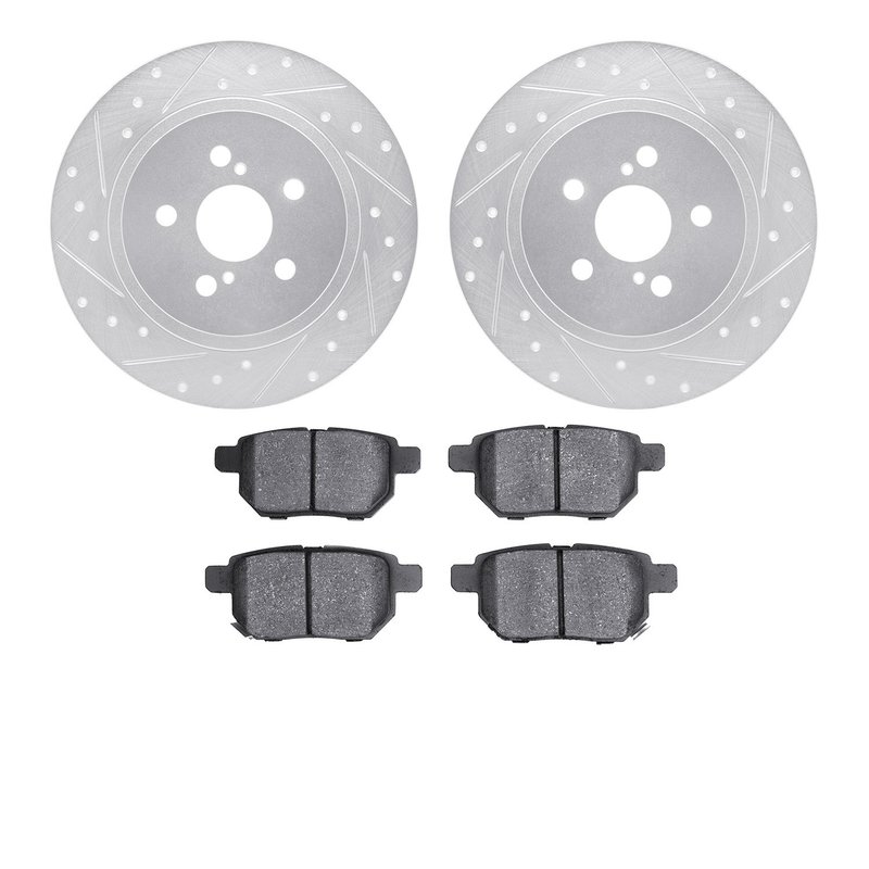 Dynamite Friction 7502-75026 Disc Brake Kit - Rear