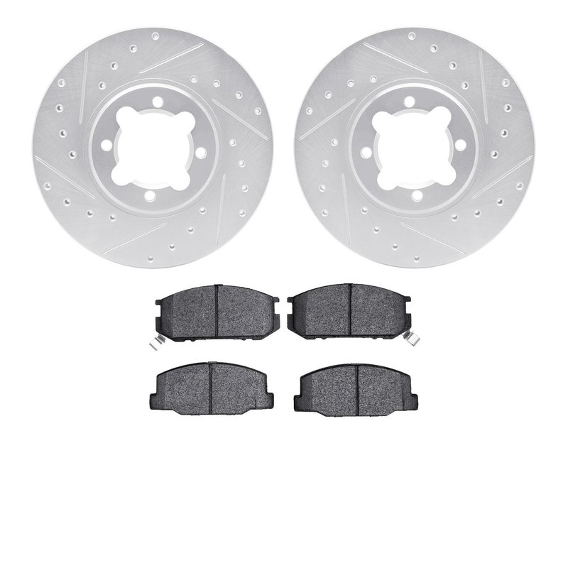 Dynamite Friction 7502-76003 Disc Brake Kit - Front