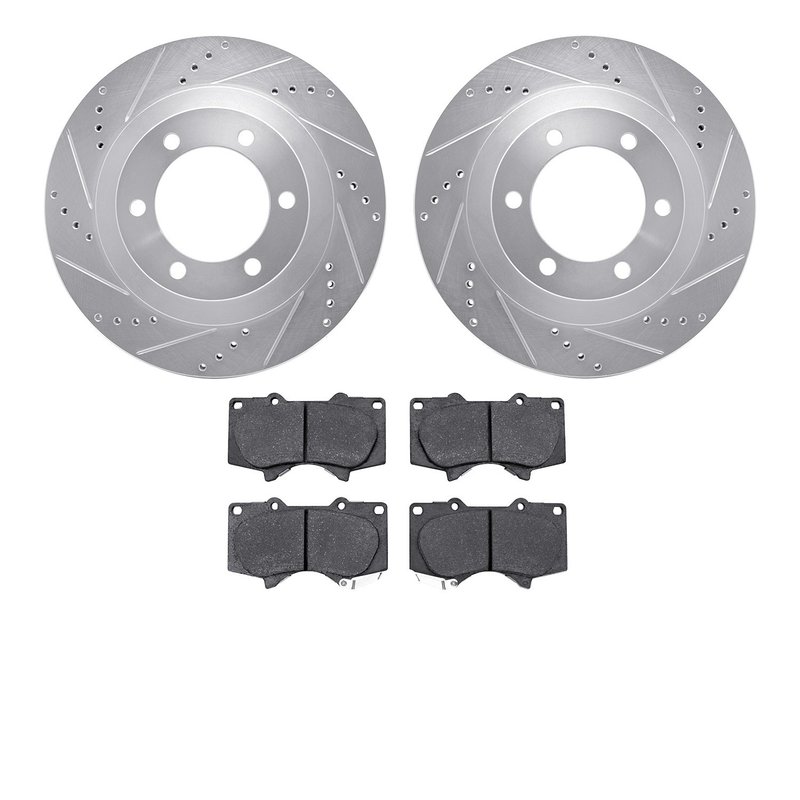 Dynamite Friction 7502-76009 Disc Brake Kit - Front