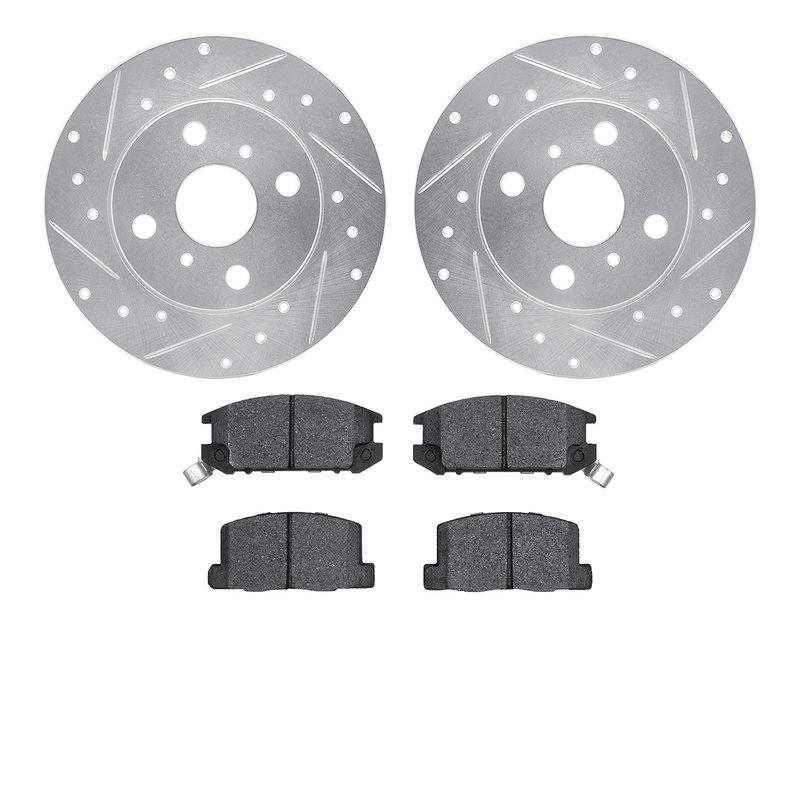 Dynamite Friction 7502-76019 Disc Brake Kit - Rear