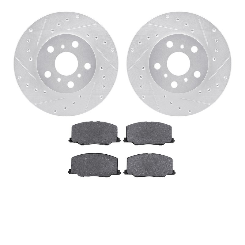 Dynamite Friction 7502-76028 Disc Brake Kit - Front