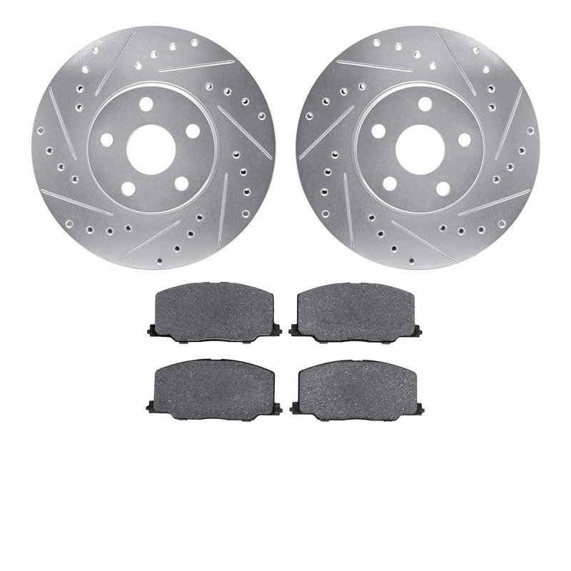Dynamite Friction 7502-76029 Disc Brake Kit - Front