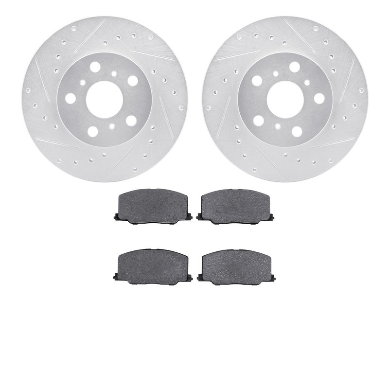 Dynamite Friction 7502-76031 Disc Brake Kit - Front