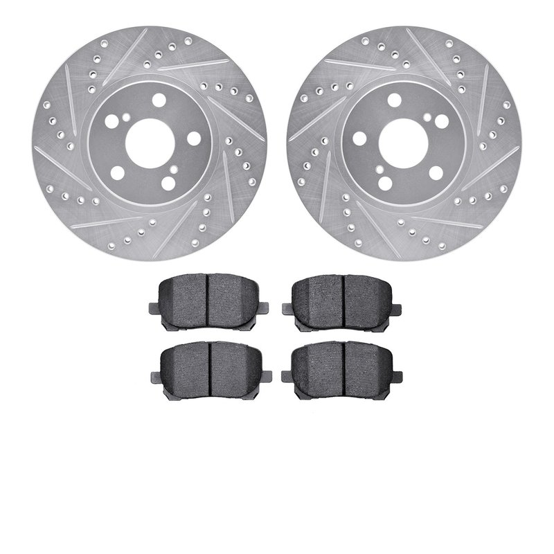 Dynamite Friction 7502-76061 Disc Brake Kit - Front