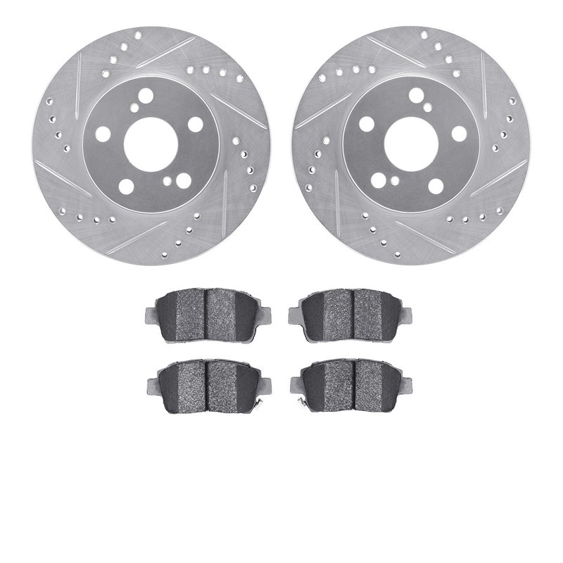 Dynamite Friction 7502-76079 Disc Brake Kit - Front