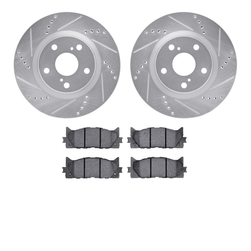 Dynamite Friction 7502-76083 Disc Brake Kit - Front
