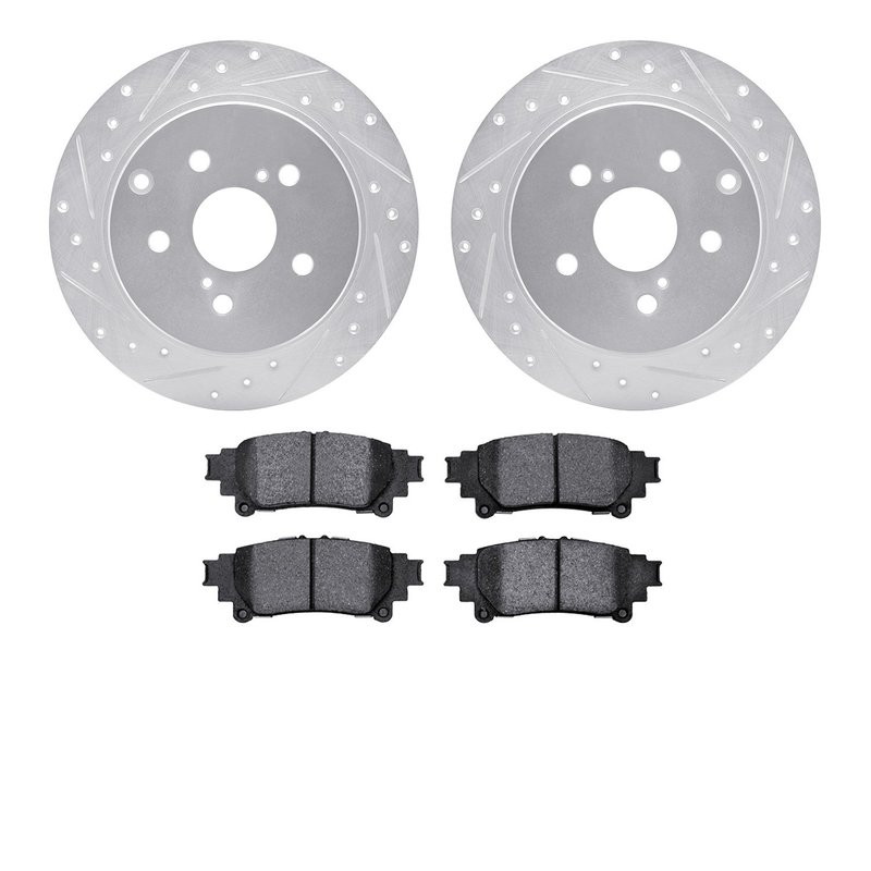 Dynamite Friction 7502-76092 Disc Brake Kit - Rear
