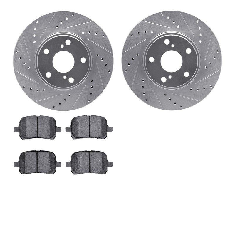 Dynamite Friction 7502-76113 Disc Brake Kit - Front