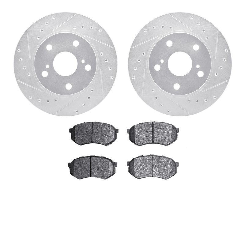 Dynamite Friction 7502-76124 Disc Brake Kit - Front