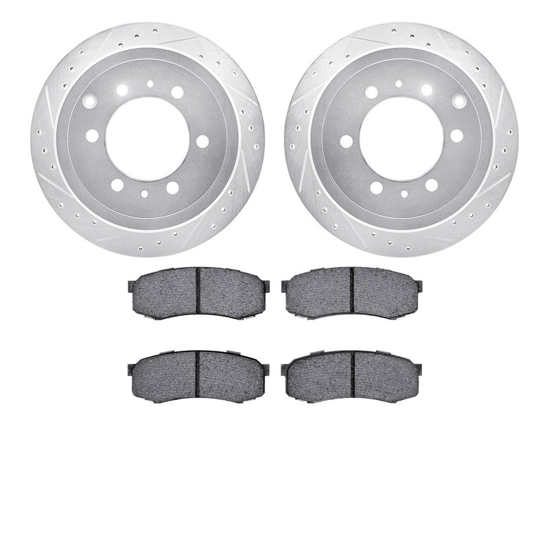Dynamite Friction 7502-76138 Disc Brake Kit - Rear