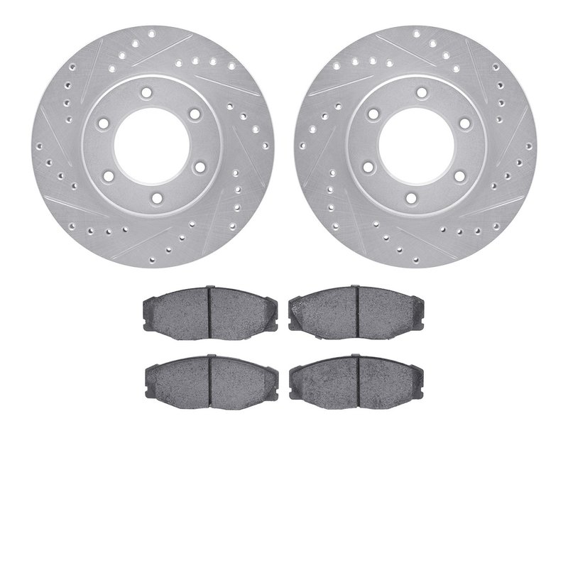 Dynamite Friction 7502-76139 Disc Brake Kit - Front