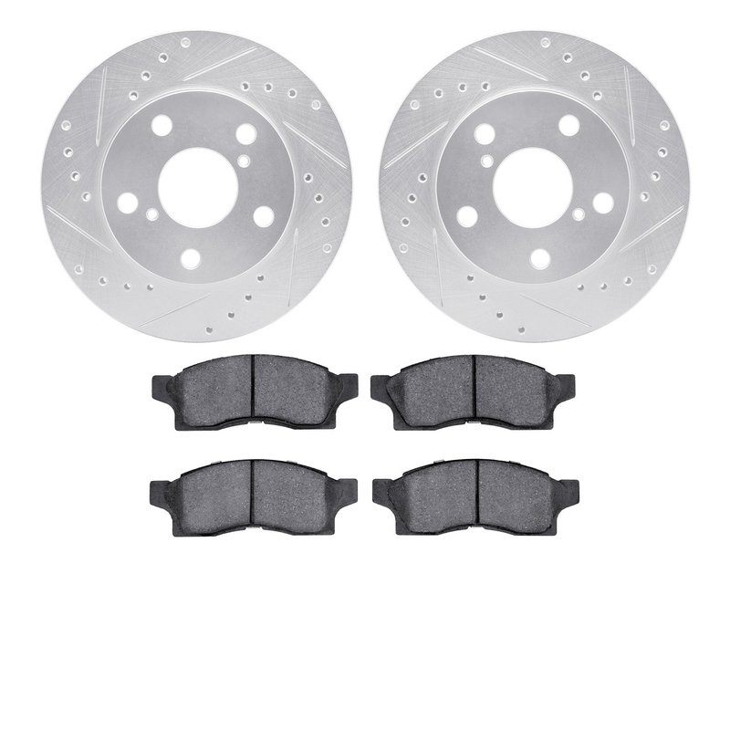 Dynamite Friction 7502-76149 Disc Brake Kit - Front