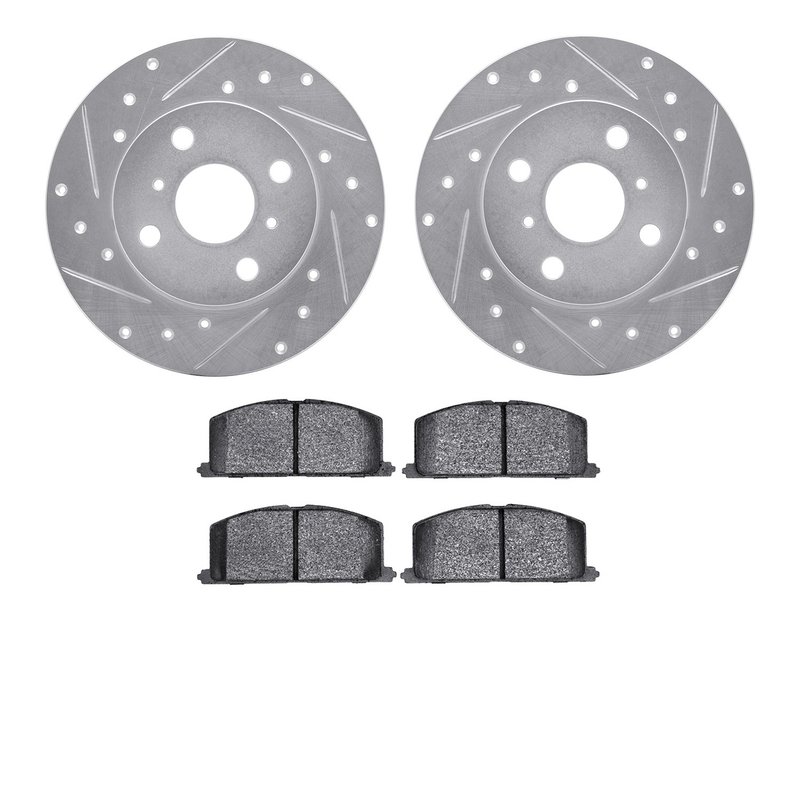 Dynamite Friction 7502-76179 Disc Brake Kit - Front