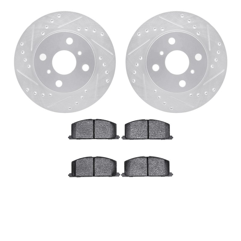 Dynamite Friction 7502-76194 Disc Brake Kit - Front
