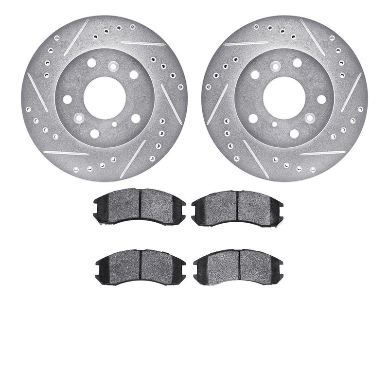 Dynamic Friction 7502-80005 Disc Brake Kit - Front