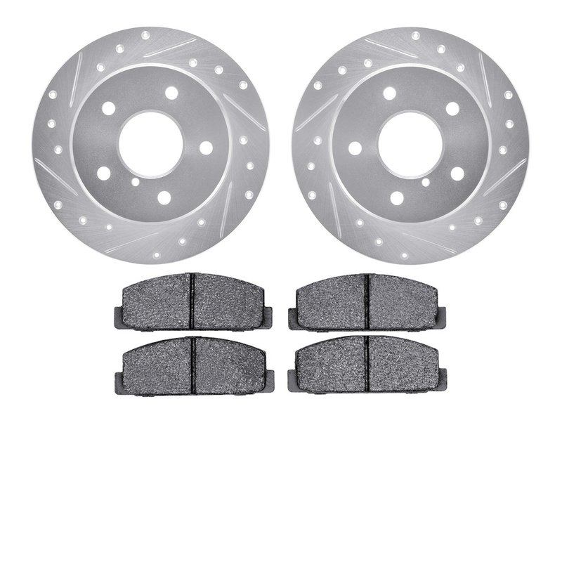 Dynamic Friction 7502-80011 Disc Brake Kit - Rear