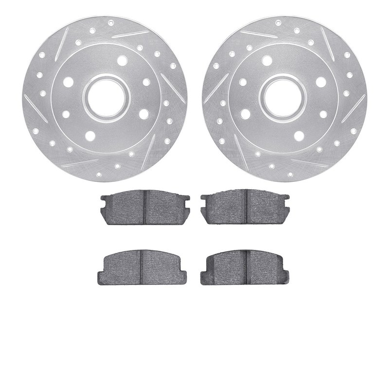 Dynamic Friction 7502-80049 Disc Brake Kit - Rear