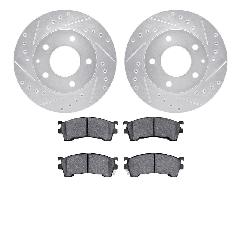 Dynamic Friction 7502-80142 Disc Brake Kit - Front
