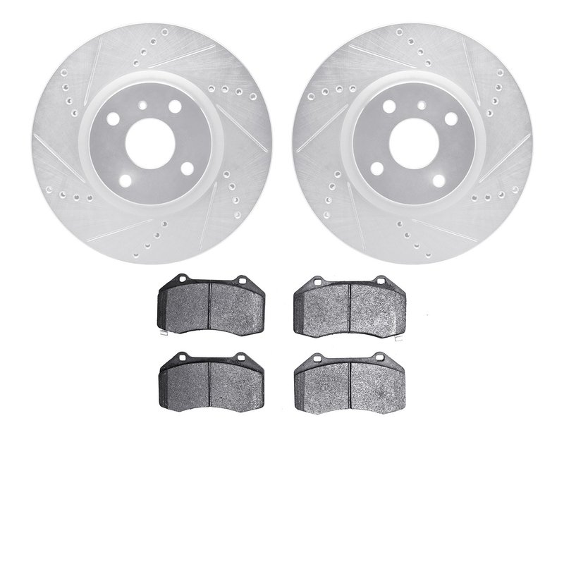 Dynamic Friction 7502-80331 Disc Brake Kit - Front