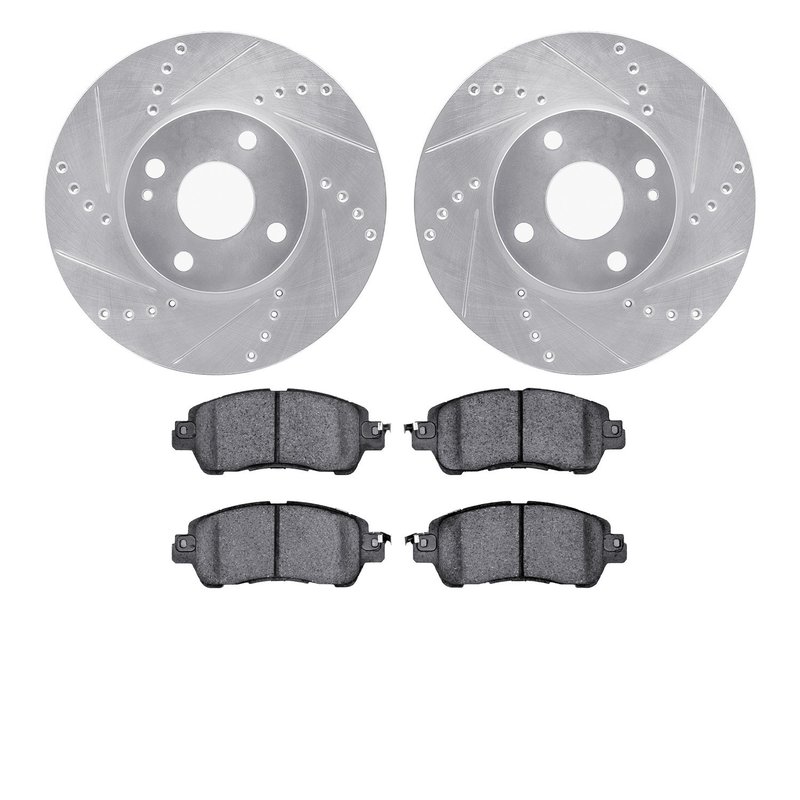 Dynamite Friction 7502-91005 Disc Brake Kit - Front