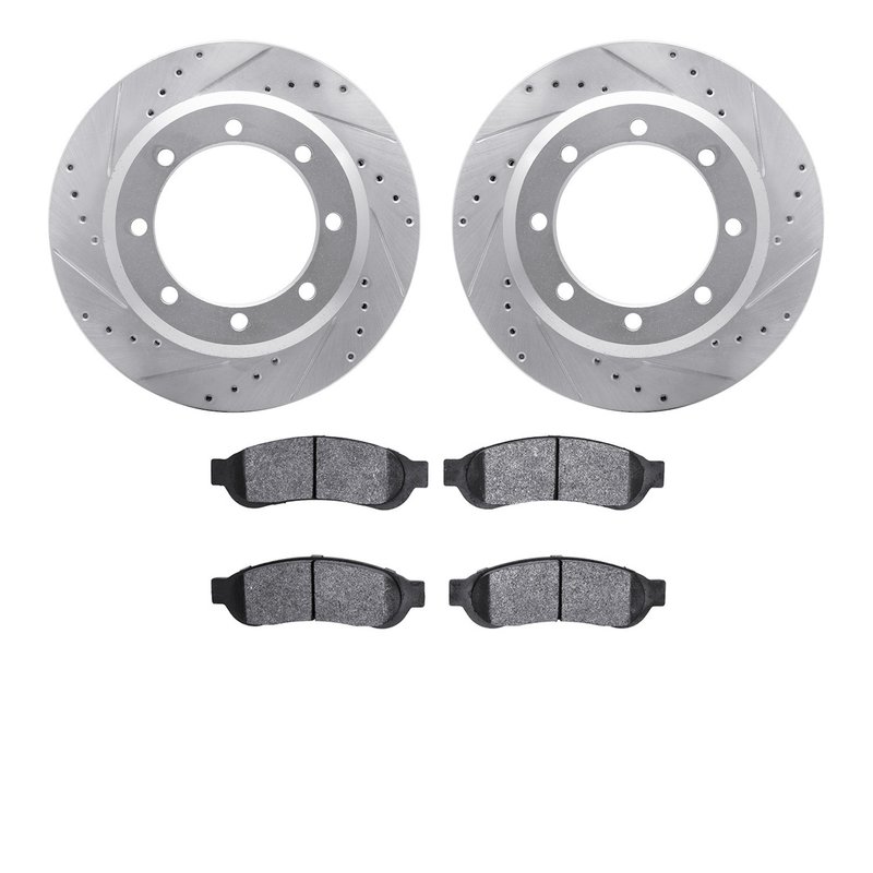 Dynamite Friction 7502-99591 Disc Brake Kit - Rear
