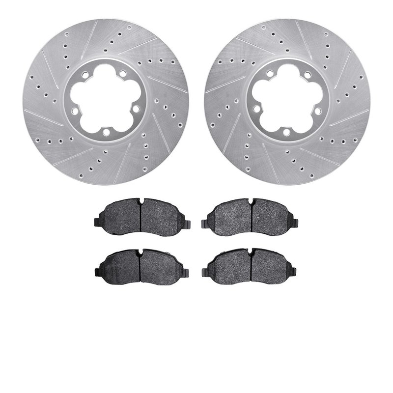 Dynamic Friction 7502-99696 Disc Brake Kit - Front