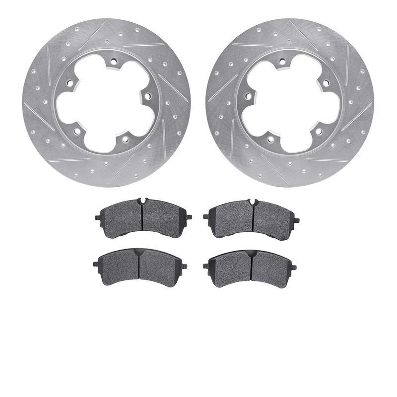Dynamite Friction 7502-99717 Disc Brake Kit - Rear
