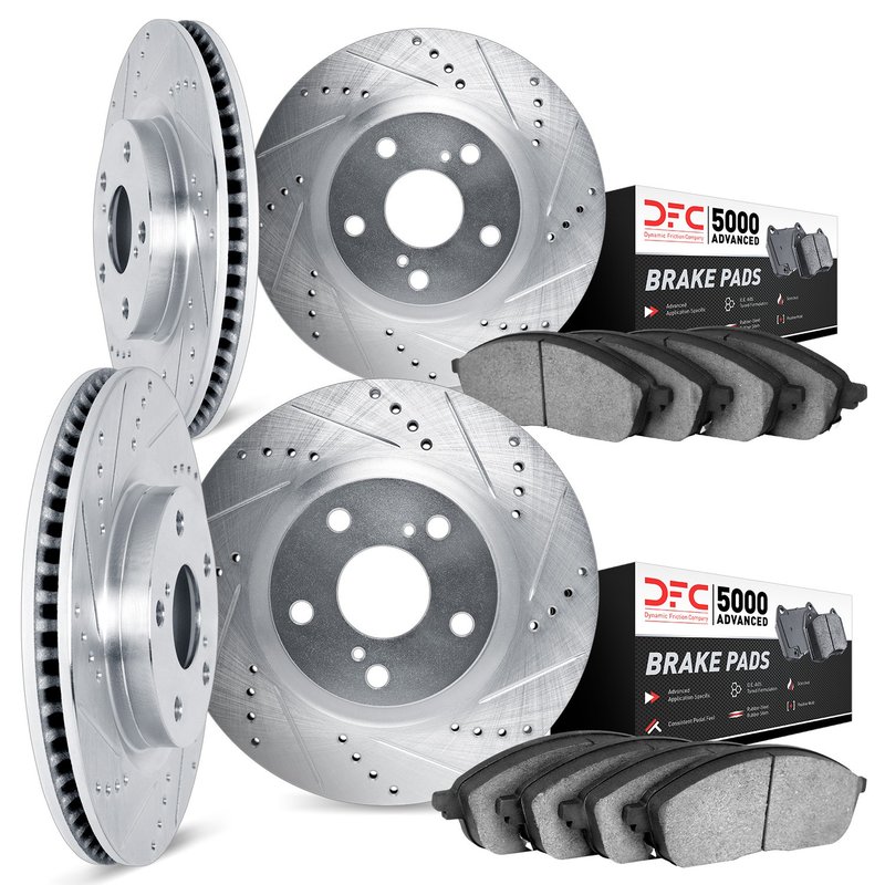 Dynamite Friction 7504-74065 Disc Brake Kit - Front and Rear