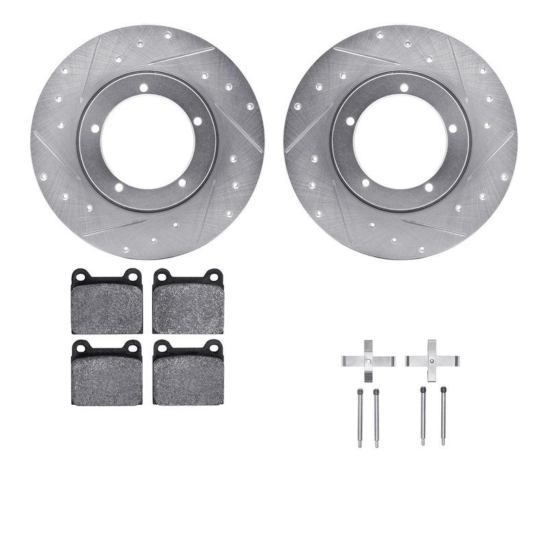 Dynamite Friction 7512-02000 Disc Brake Kit - Front