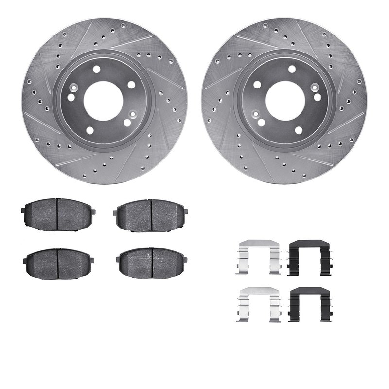 Dynamite Friction 7512-03034 Disc Brake Kit - Front