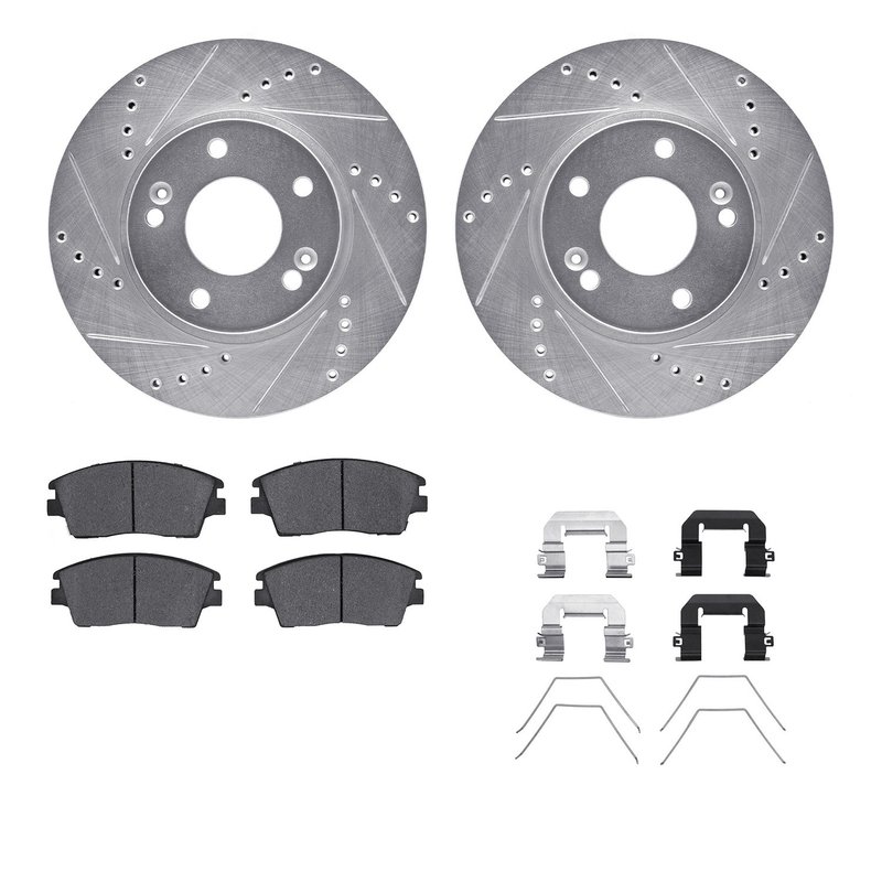 Dynamite Friction 7512-03093 Disc Brake Kit - Front