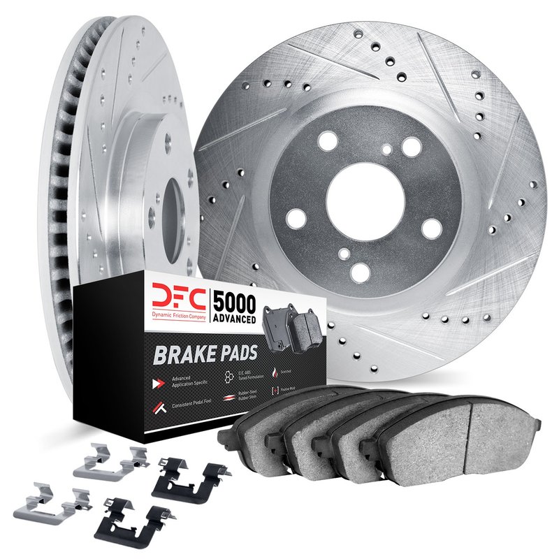 Dynamite Friction 7512-11023 Disc Brake Kit - Rear