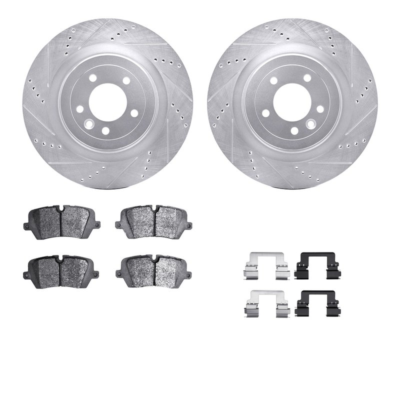 Dynamite Friction 7512-11035 Disc Brake Kit - Rear