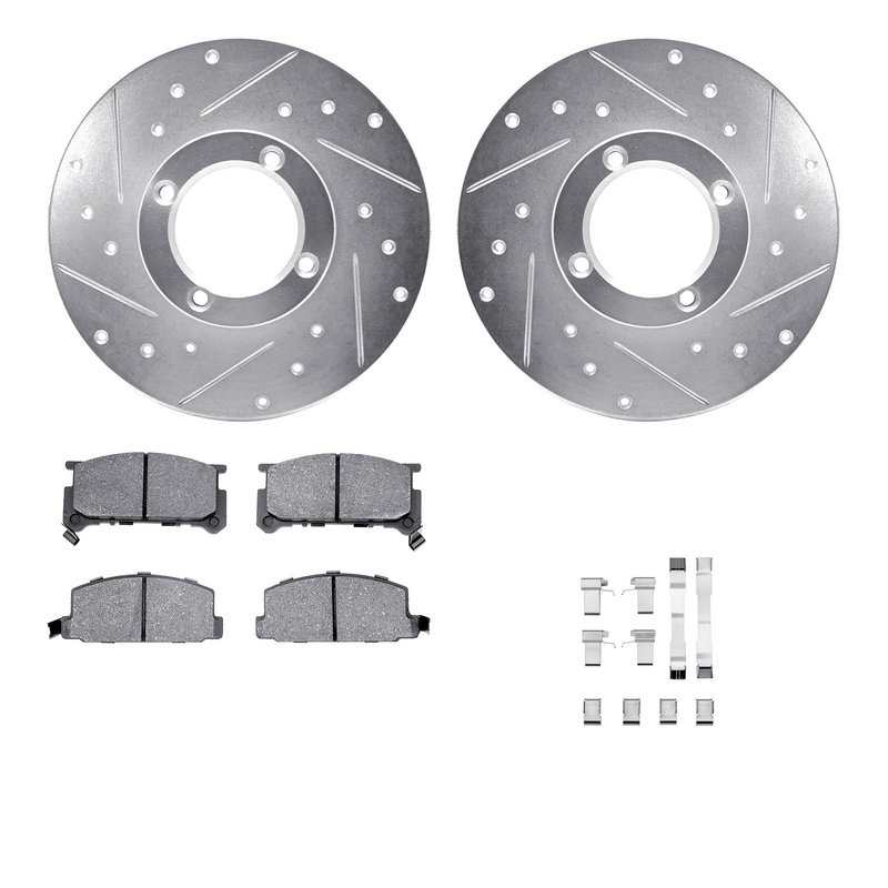 Dynamite Friction 7512-13003 Disc Brake Kit - Front