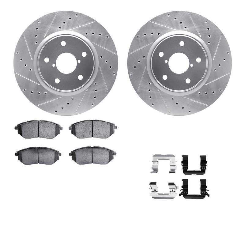 Dynamite Friction 7512-13038 Disc Brake Kit - Front