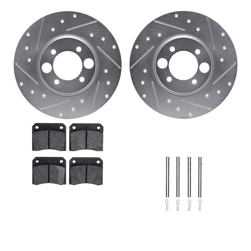 Dynamite Friction 7512-20000 Disc Brake Kit - Rear