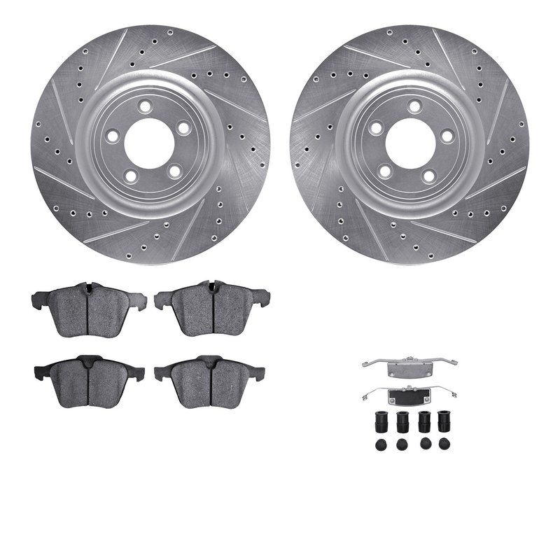 Dynamite Friction 7512-20017 Disc Brake Kit - Front