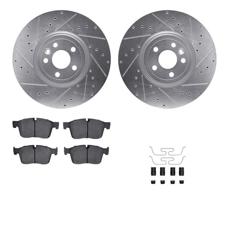 Dynamite Friction 7512-20030 Disc Brake Kit - Front