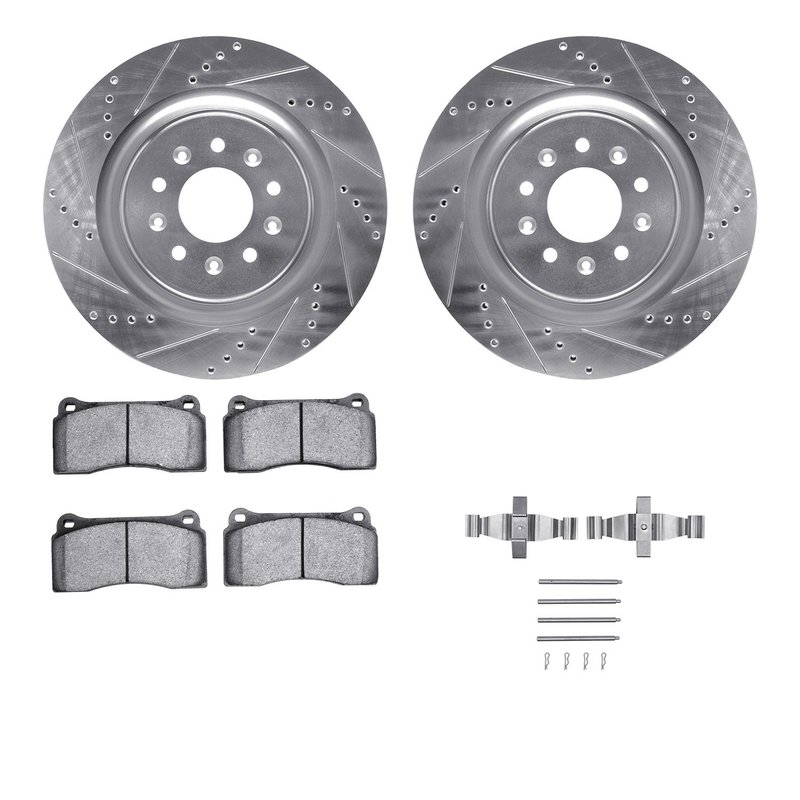 Dynamic Friction 7512-20082 Disc Brake Kit - Front