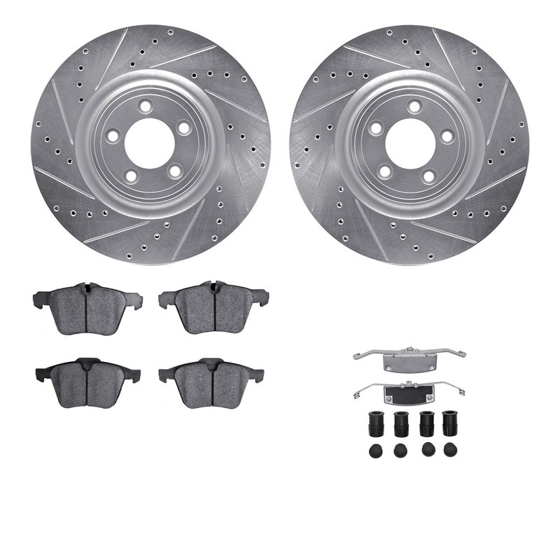Dynamite Friction 7512-20094 Disc Brake Kit - Front