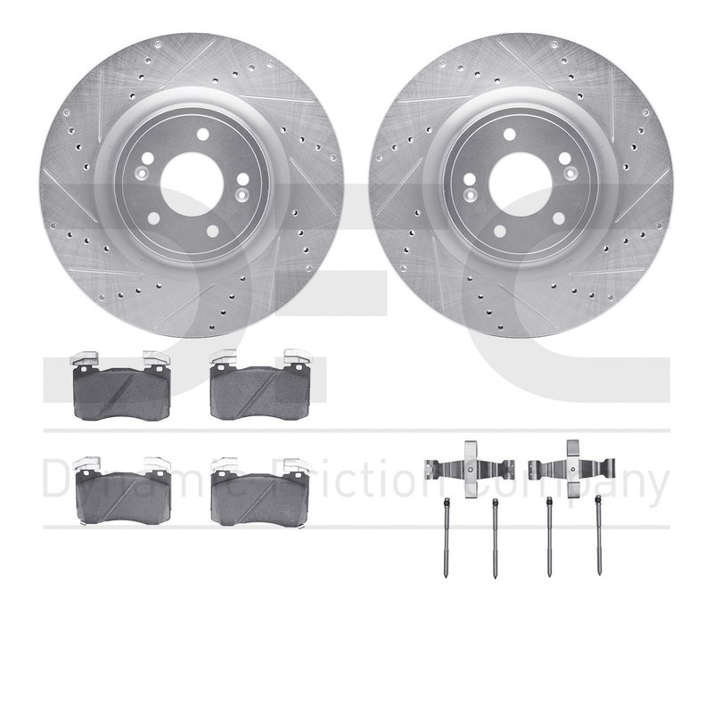 Dynamite Friction 7512-21046 Disc Brake Kit - Front