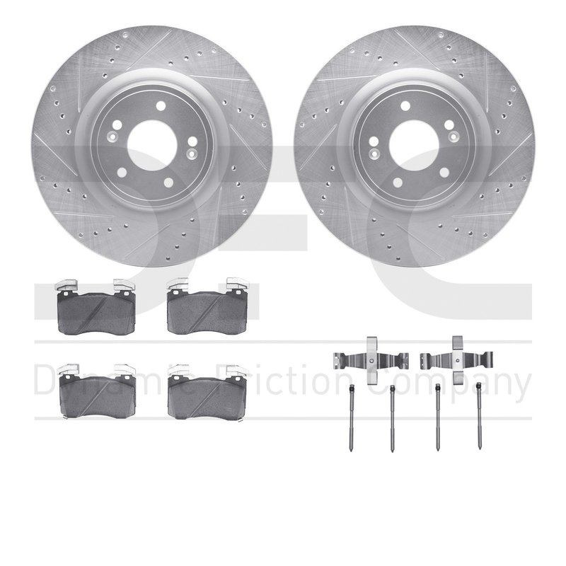 Dynamite Friction 7512-21054 Disc Brake Kit - Front