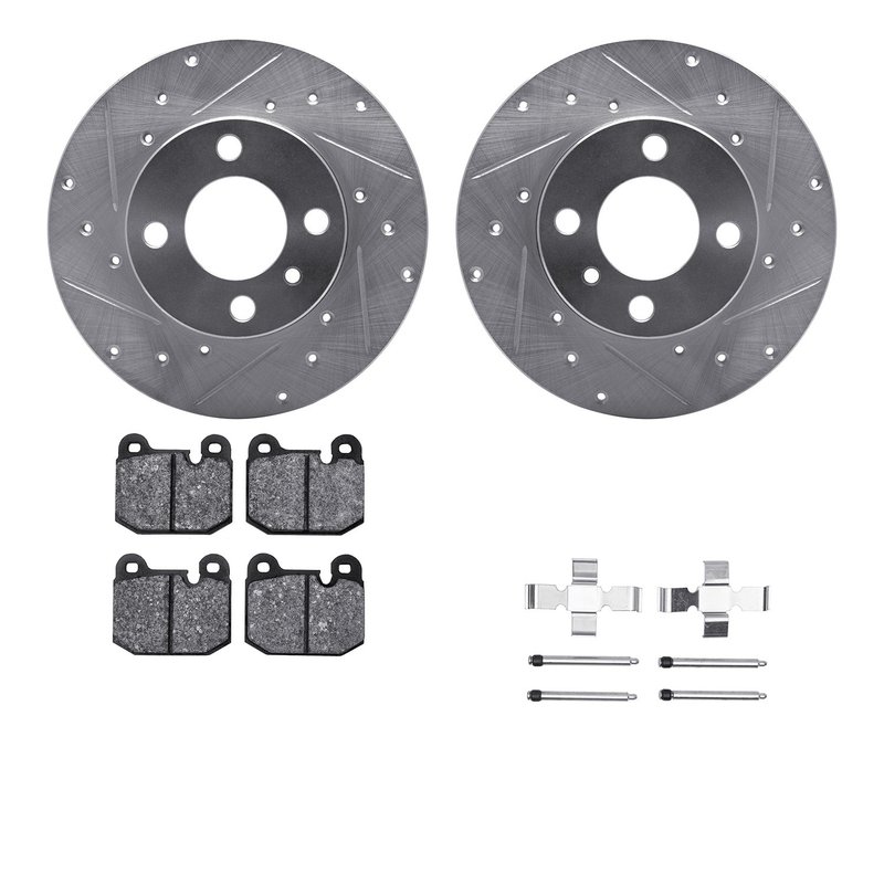 Dynamite Friction 7512-31005 Disc Brake Kit - Front