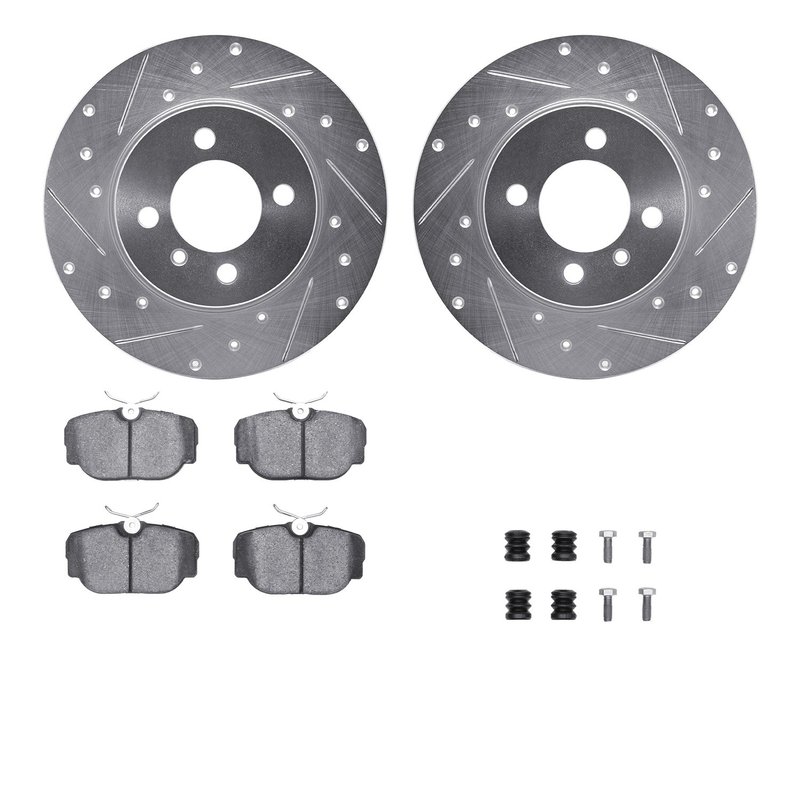 Dynamite Friction 7512-31009 Disc Brake Kit - Front