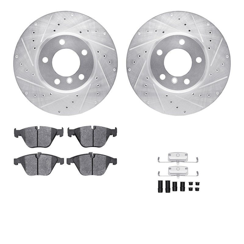 Dynamite Friction 7512-31062 Disc Brake Kit - Front
