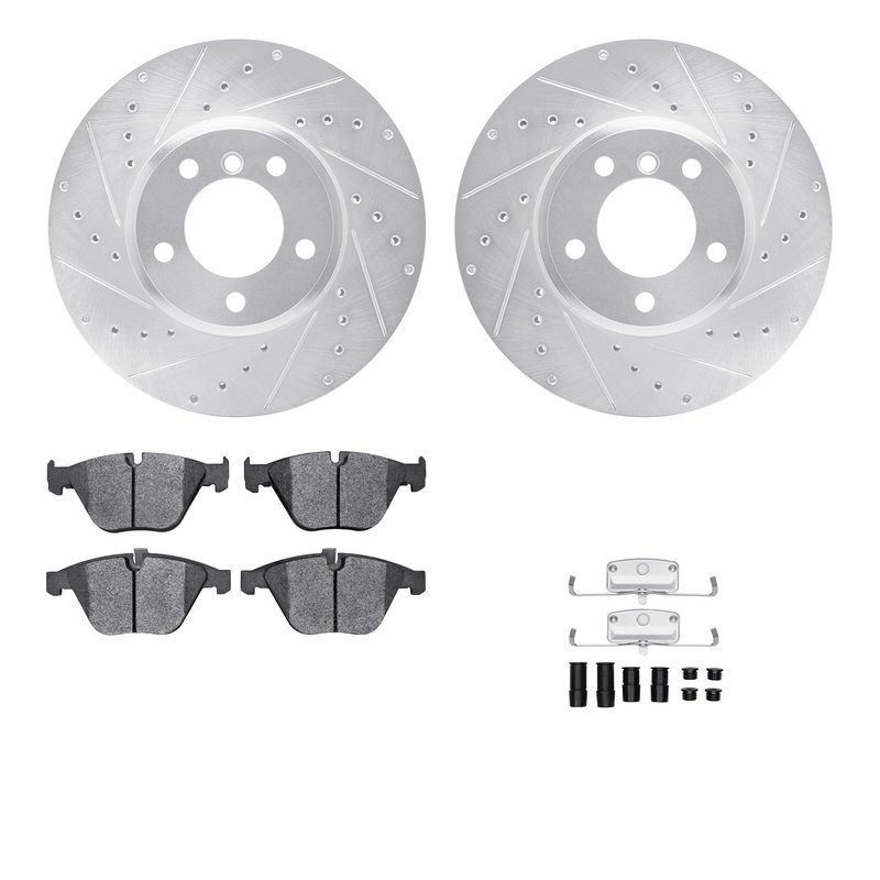 Dynamite Friction 7512-31379 Disc Brake Kit - Front