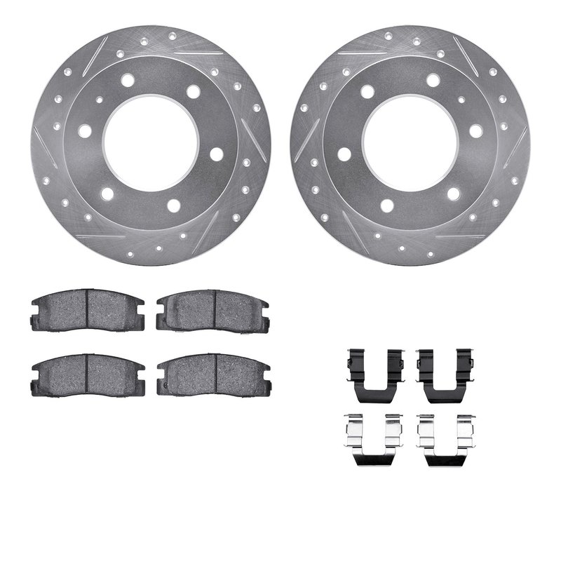 Dynamic Friction 7512-37009 Disc Brake Kit - Rear