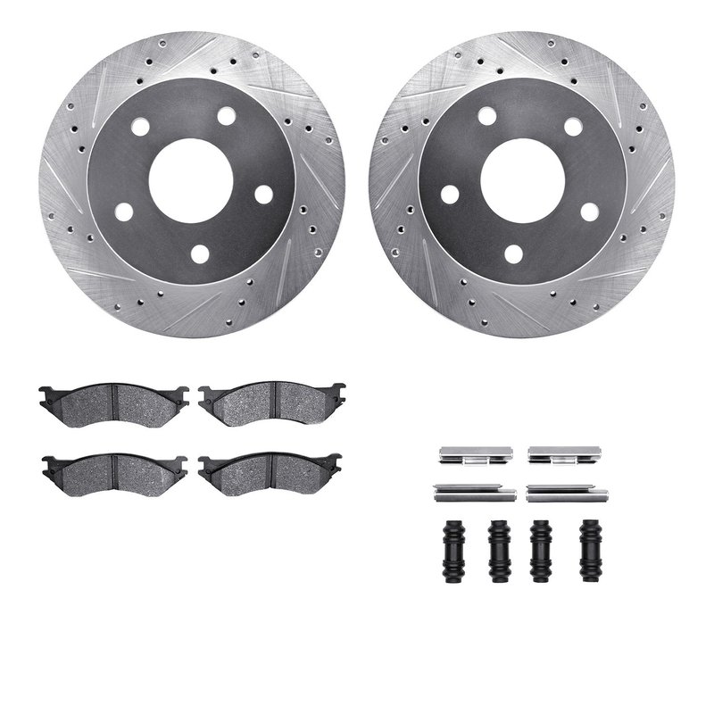 Dynamite Friction 7512-40067 Disc Brake Kit - Front