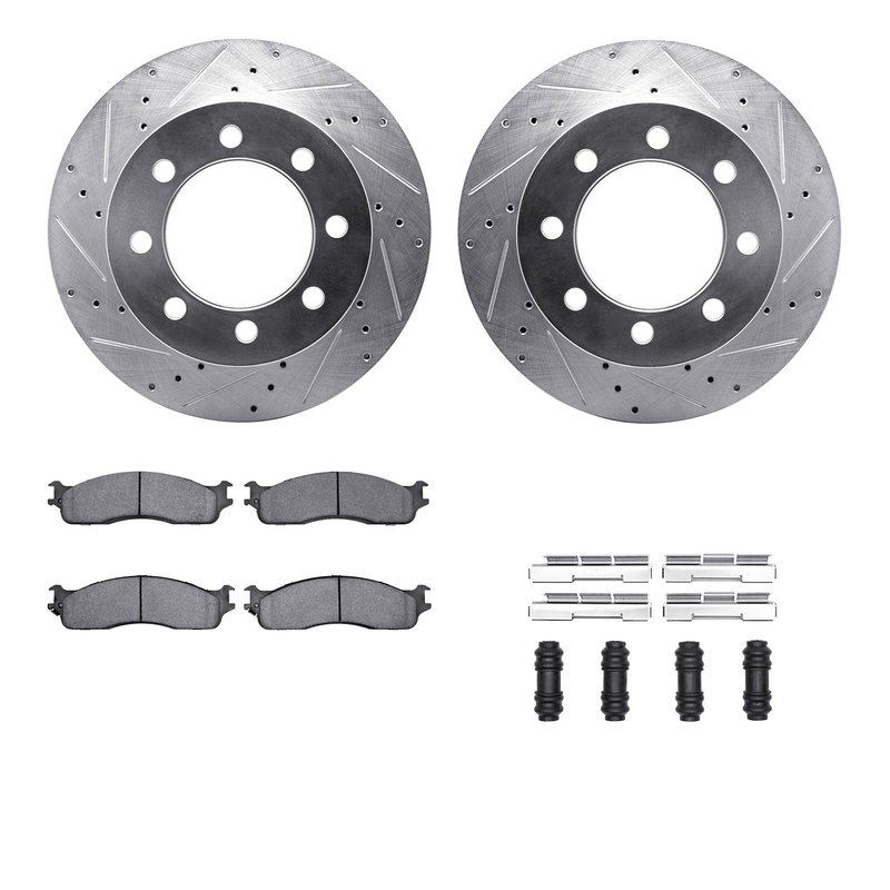 Dynamite Friction 7512-40088 Disc Brake Kit - Front