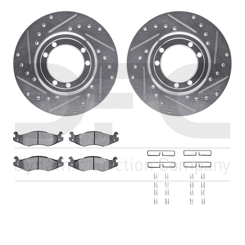 Dynamite Friction 7512-44001 Disc Brake Kit - Front or Rear